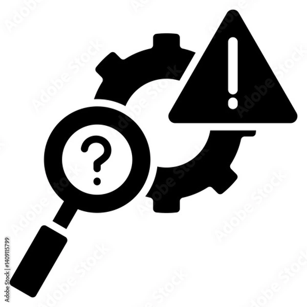Fototapeta Issue Icon