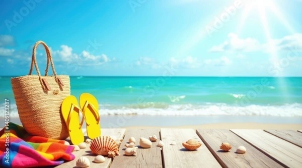 Obraz Tropical Beach, Summer Holiday