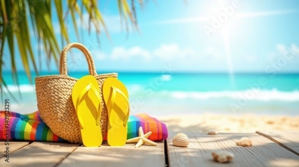 Obraz Tropical Beach, Summer Holiday