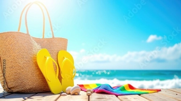 Obraz Tropical Beach, Summer Holiday