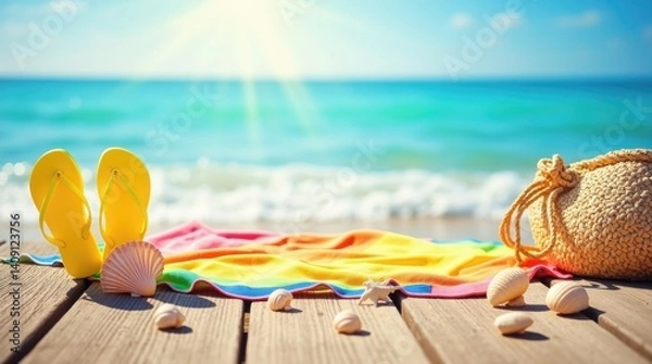 Obraz Tropical Beach, Summer Holiday