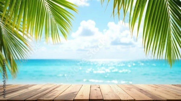 Obraz A Tropical Beach