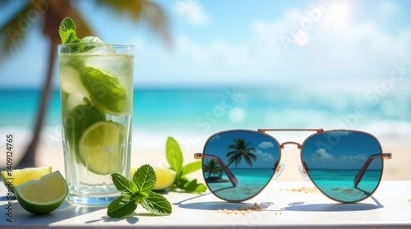 Obraz Art Summer Tropical Beach