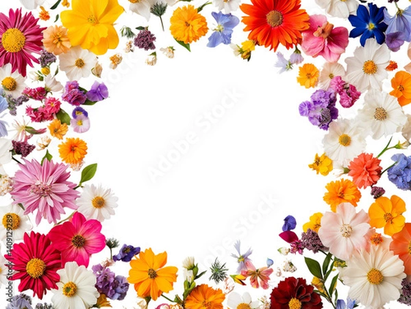 Fototapeta A garden within a frame