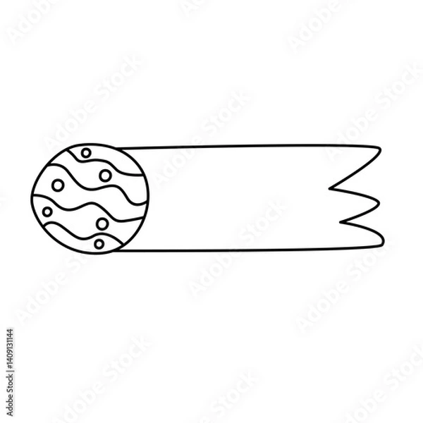 Obraz Name Tag Cute Character School Illustrations