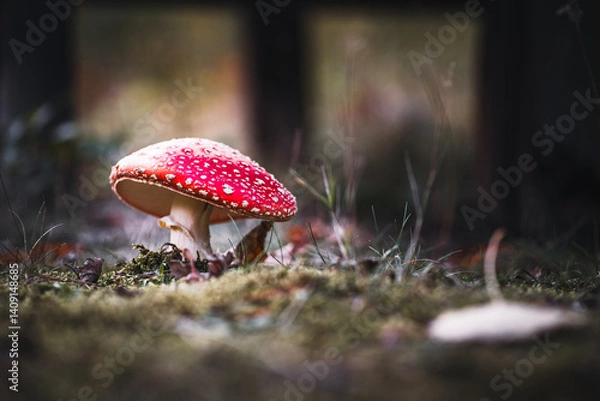 Obraz fly agaric mushroom