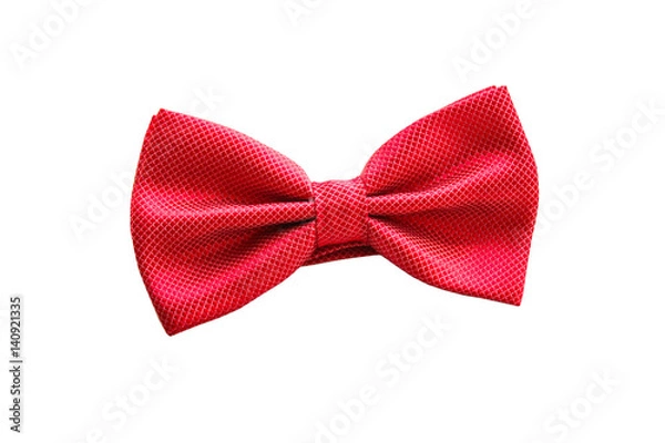 Obraz Красный галстук бабочка