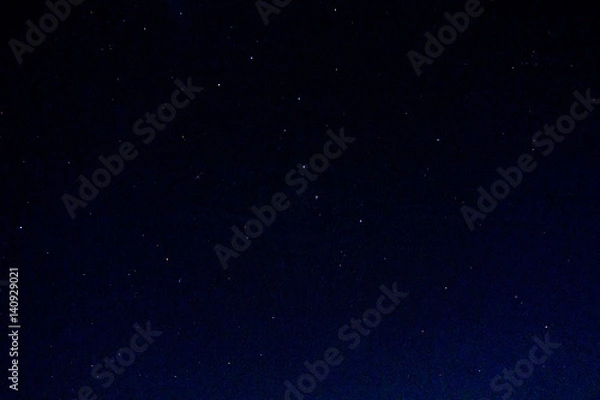 Obraz Simple "bright" NightSky with stars and the Ursa Major Constellation. New Providence Island, Nassau, Bahamas.