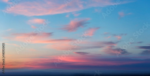 Obraz Sunrise in the clouds