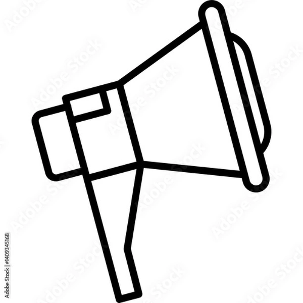 Fototapeta Megaphone Icon