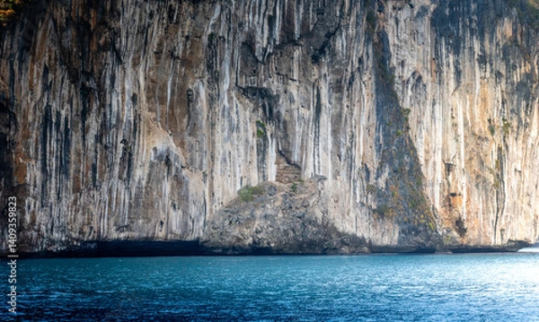 Obraz Thailand. phi phi. view of the phi phi island., Summer Background Holiday