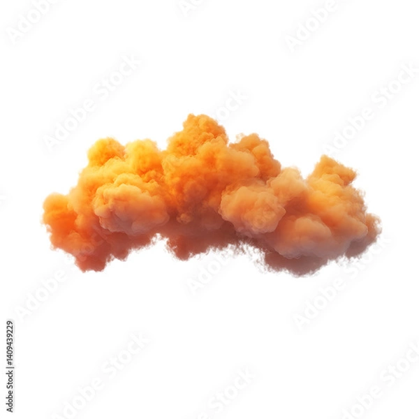Obraz Flame cloud png