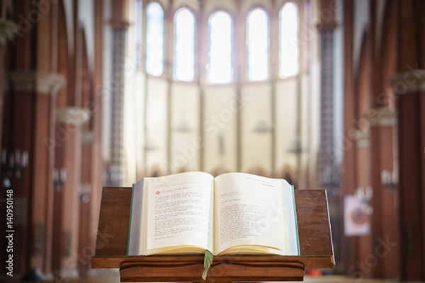 Obraz Missal in a church