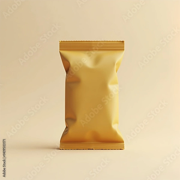 Obraz Granola Bar or chips Packaging Mockup – Free PSD with Smart Object Layer