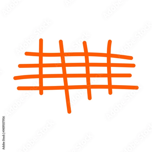 Fototapeta Hashtag Orange Abstract