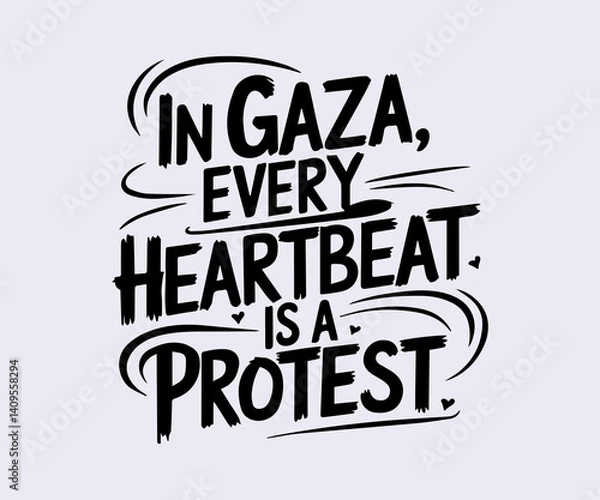 Obraz Free Palestine Vector Illustration Art