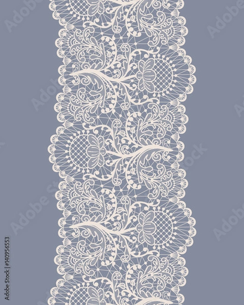 Obraz seamless lace border