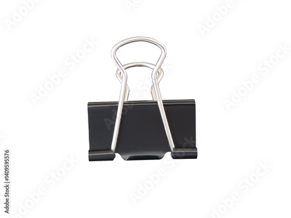Fototapeta Paper clip isolated on transparent background