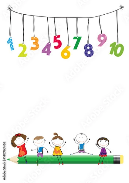 Fototapeta Back to school