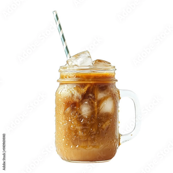 Obraz jar of honey isolated on transparent background png