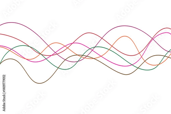 Obraz simple abstract different dark color random chaotic pattern that can be used as a background or texture abstract colorful curves a dynamic wave pattern