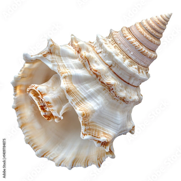Obraz seashell isolated on PNG background