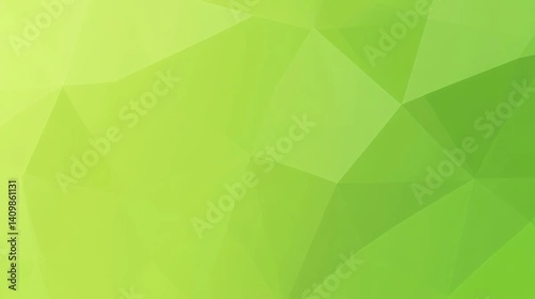 Fototapeta colorful gradient triangular abstract background, abstract polygonal pattern, concept of business background with green geometric shape gradient low poly design