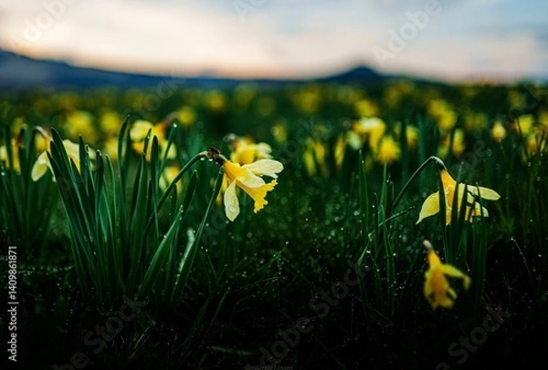 Obraz Flowers in auvergne and the spring