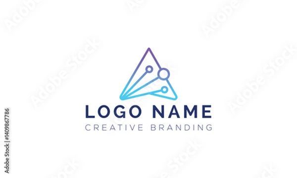 Obraz Minimalist A Logo for Branding and Identity.