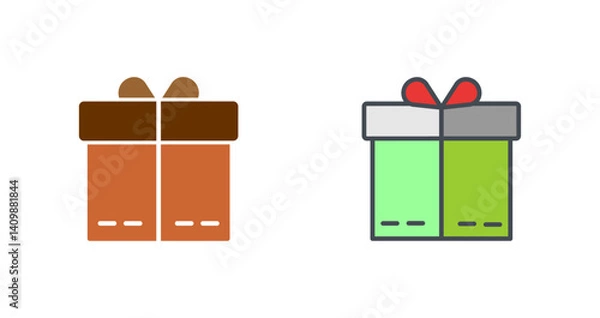 Fototapeta Box Icon Design