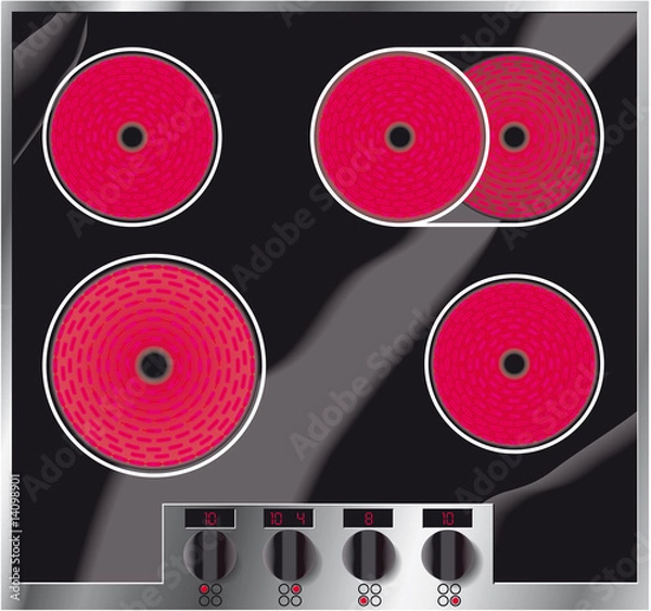 Obraz Płyta kuchenna