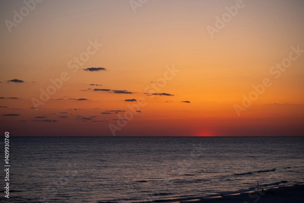 Obraz sunset on the sea