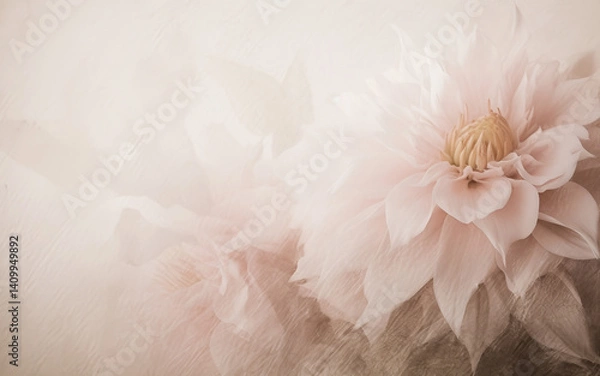 Obraz pink flower background