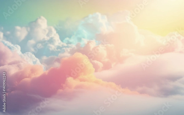 Obraz clouds in the sky