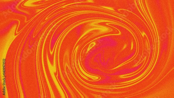 Fototapeta Iridescent Grainy Abstract design with a soft, wavy texture and flowing liquid pastel pattern