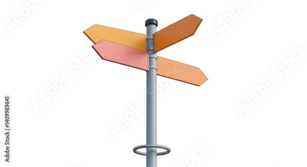 Obraz Isolated Sign Post