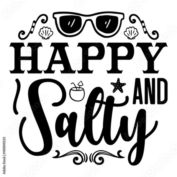 Fototapeta Happy And Salty