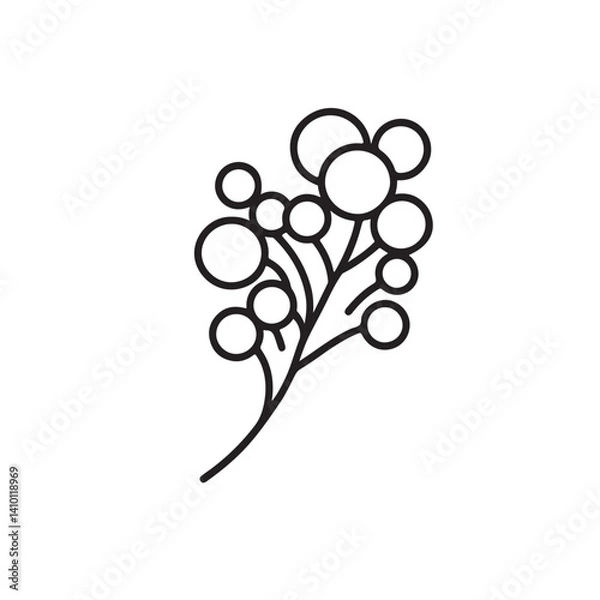 Obraz abstract floral background with flowers