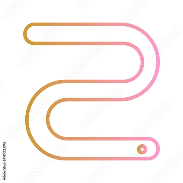 Obraz Eel Vector Icon