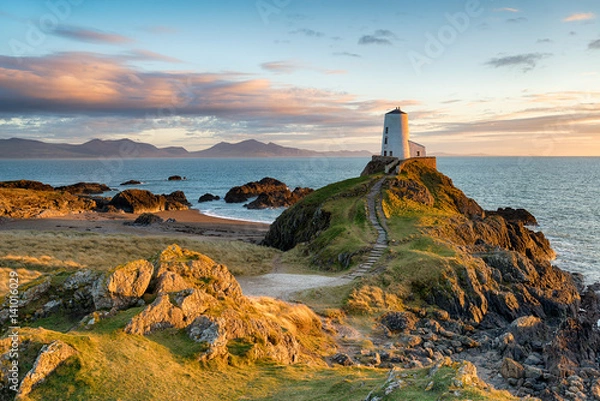 Fototapeta Wyspa Llanddwyn w Anglesey