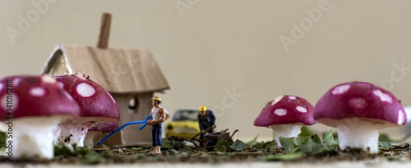 Obraz Miniature city