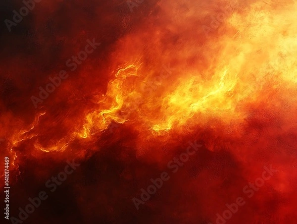 Obraz Fiery Sky Abstract