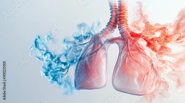 Obraz lungs respiratory system