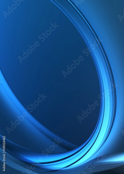 Fototapeta modern blue abstract background
