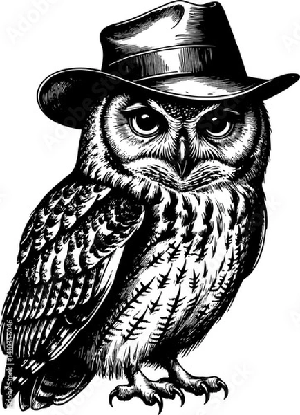 Obraz great horned owl
