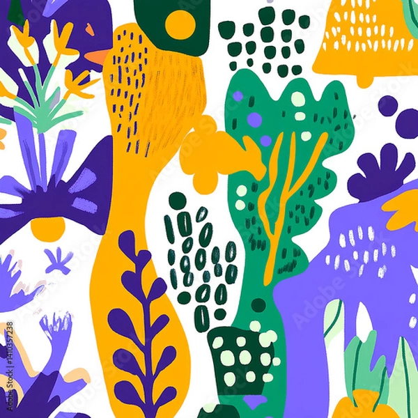 Obraz floral pattern
