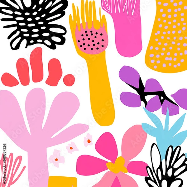 Obraz  background with flowers