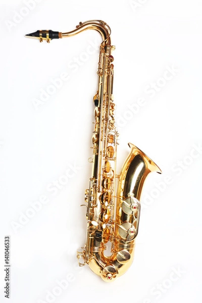 Obraz Gold Tenor Saxaphone