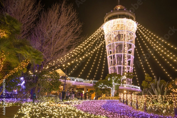 Obraz 江ノ島イルミネーション