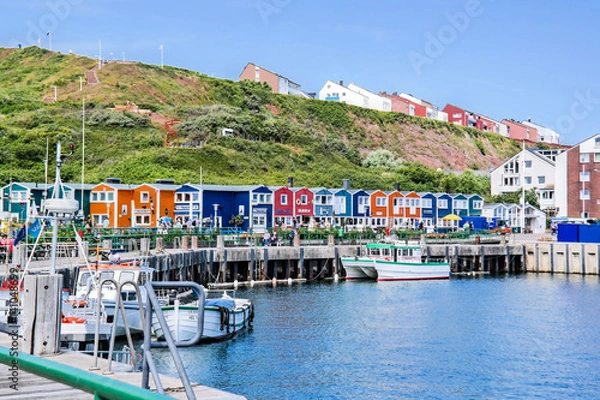 Obraz House on Helgoland